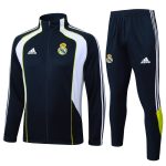 Survetement Real Madrid Veste 2025 2026 Noir Blanc