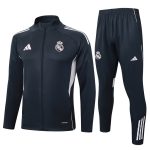 Survetement Real Madrid Veste 2025 2026 Noir Clair