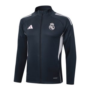 Survetement Real Madrid Veste 2025 2026 Noir Clair