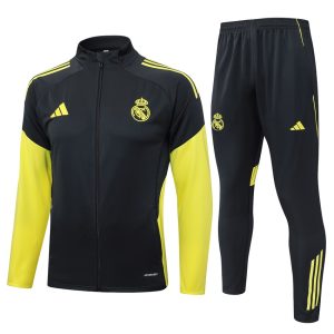 Survetement Real Madrid Veste 2025 2026 Noir Foncé