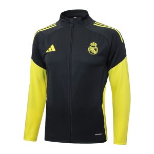 Survetement Real Madrid Veste 2025 2026 Noir Foncé