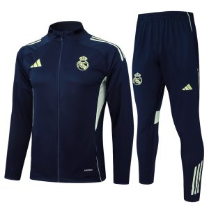 Survetement Real Madrid Veste 2025 2026 Noir Jaune