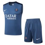 Debardeur Short PSG 2025 2026 Bleu Océan