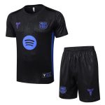 Ensemble Maillot Short Barca 2025 2026 Noir Charbon