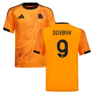 Maillot AS Roma Exterieur 2025 2026 Dovbyk (1)