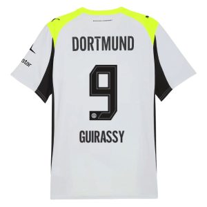 Maillot BVB Dortmund Exterieur 2025 2026 Guirassy (2)