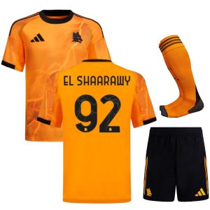 Maillot Kit Enfant AS Roma Exterieur 2025 2026 El Shaarawy