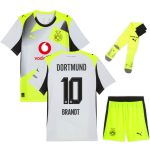 Maillot Kit Enfant BVB Dortmund Exterieur 2025 2026 Brandt