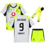 Maillot Kit Enfant BVB Dortmund Exterieur 2025 2026 Guirassy