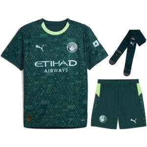 Maillot Kit Enfant Manchester City Fourth 2025 2026 (1)