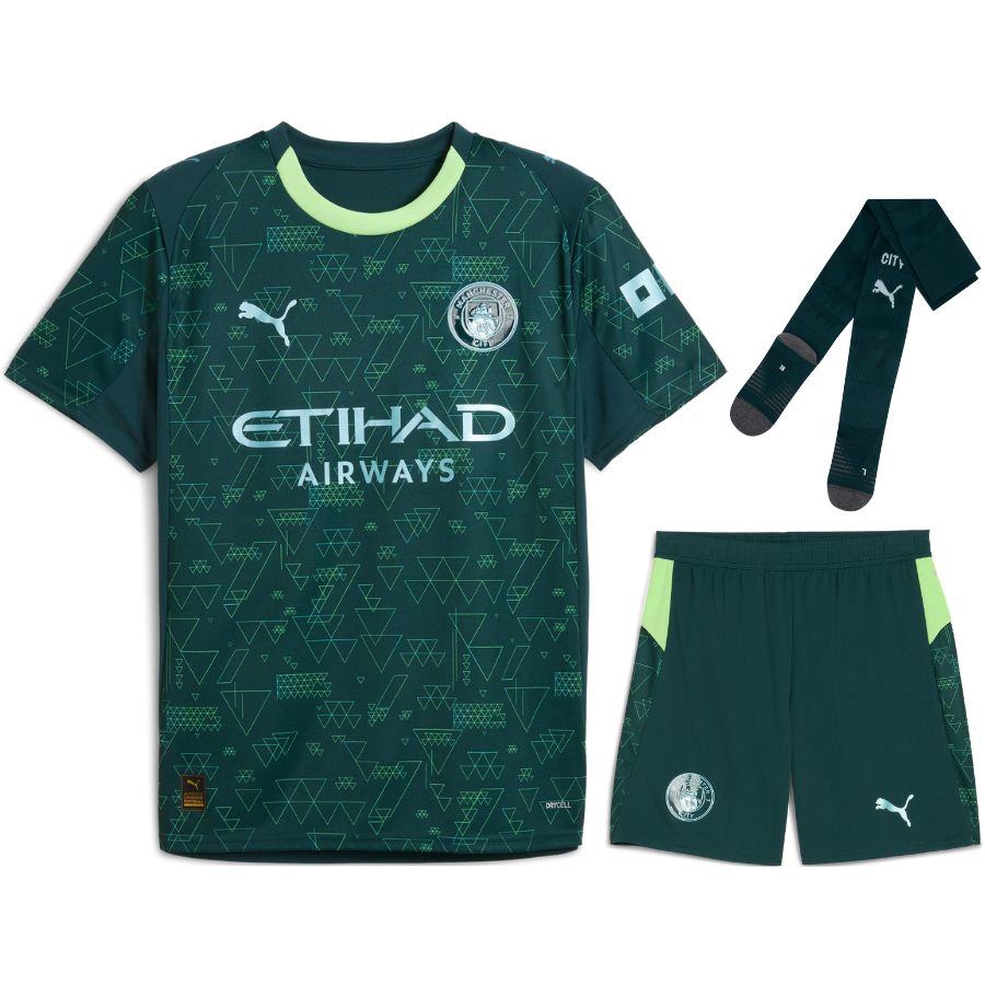 Maillot Kit Enfant Manchester City Fourth 2025 2026 (1)