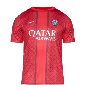 Maillot Pre Match PSG 2025 2026 Rouge (1)