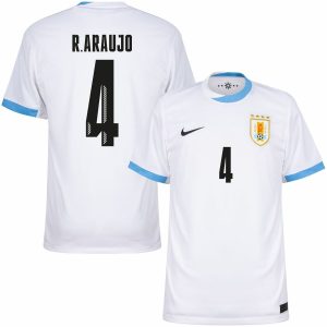 Maillot Uruguay Exterieur 2024 2025 R. Araujo (1)