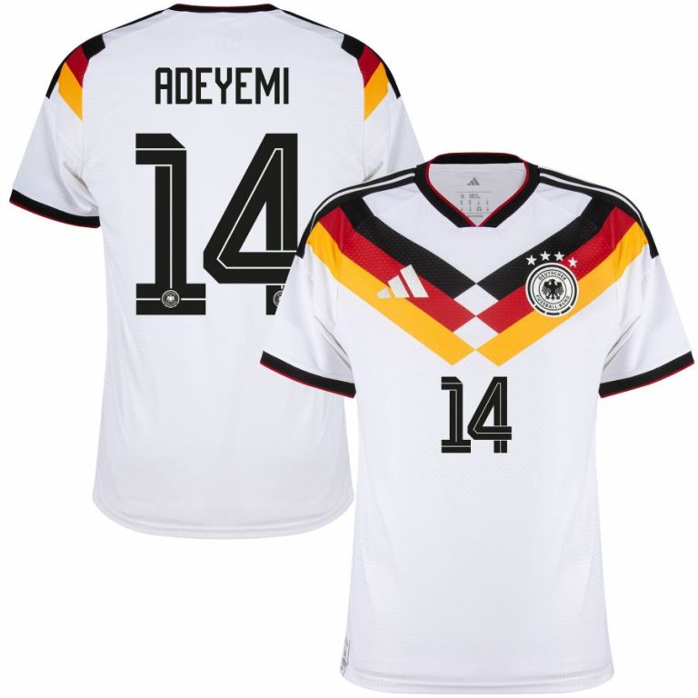 Camiseta de Alemania para la temporada 2026/2027 Adeyemi Estrella del