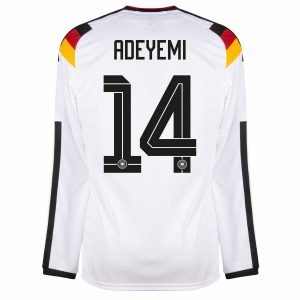 Maillot Allemagne Domicile 2026 2027 Manches Longues Adeyemi (2)