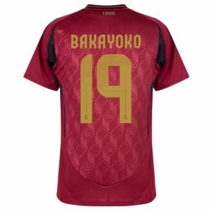 Maillot Belgique Domicile 2024 2025 Bakayoko (3)