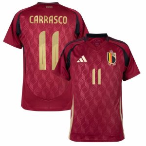 Maillot Belgique Domicile 2024 2025 Carrasco (1)