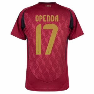 Maillot Belgique Domicile 2024 2025 Openda (3)