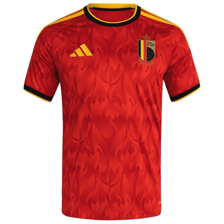 Maillot Domicile Belgique 2004 Nike Total90 - Taille L, Rouge, Occasion, Officiel