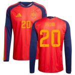 Maillot Espagne Domicile 2026 2027 Pedri Manches Longues (1)