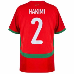 Maillot Kit Enfant Maroc Domicile 2025 2026 Hakimi (2)