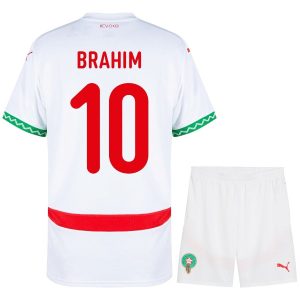 Maillot Kit Enfant Maroc Exterieur 2025 2026 Brahim (1)