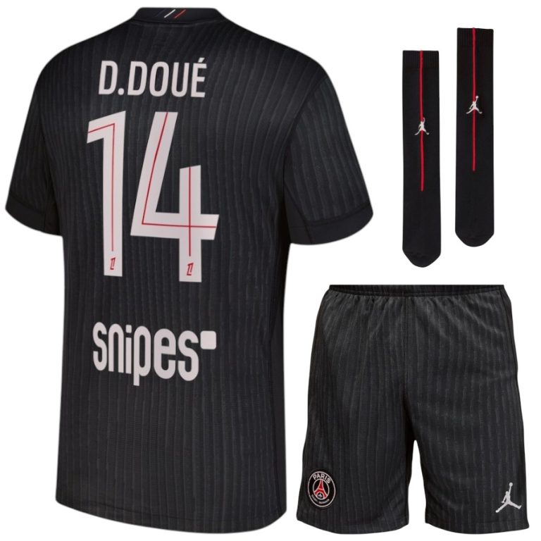 Maillot PSG Fourth Désiré Doué - Manche Courte - Taille S - Neuf Avec étiquettes