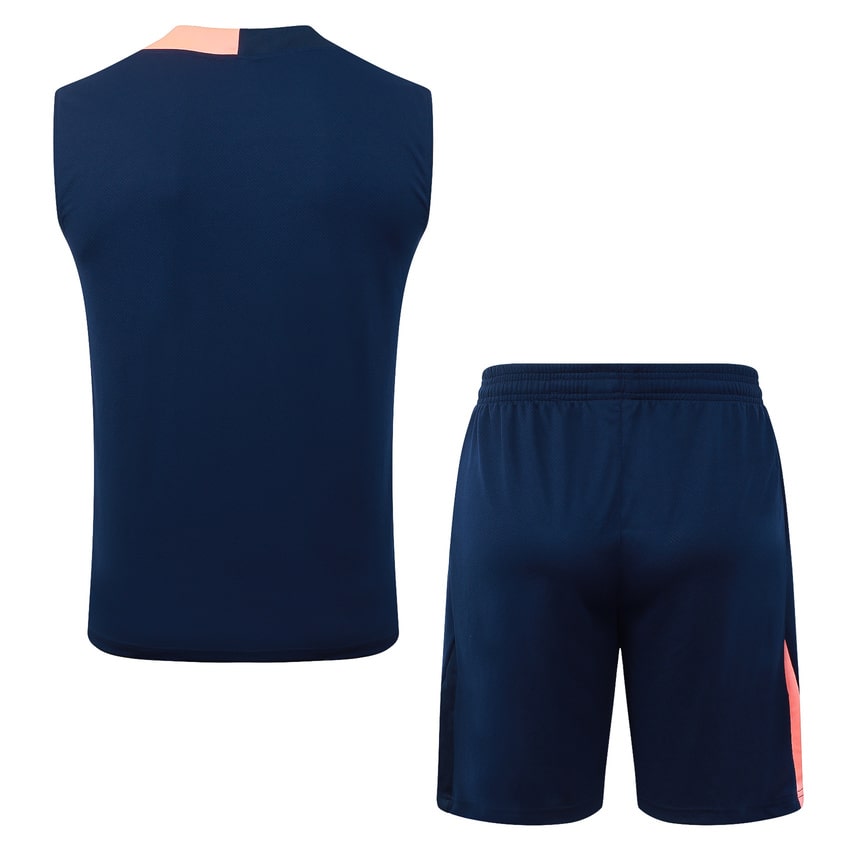 Debardeur Short Barca 2025 2026 Bleu Orange