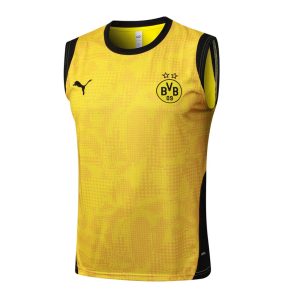 Debardeur Short Dortmund 2025 2026 Jaune Noir
