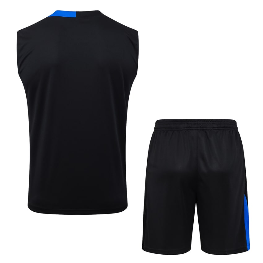 Debardeur Short PSG 2025 2026 Noir Foncé