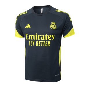 Ensemble Maillot Short Real Madrid 2025 2026 Noir Foncé