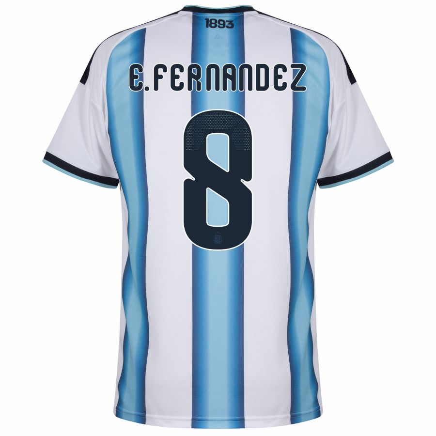 Maillot Argentine Domicile 2026 2027 E. Fernandez (3)
