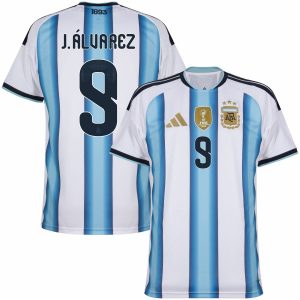 Maillot Argentine Domicile 2026 2027 J. Alvarez (1)