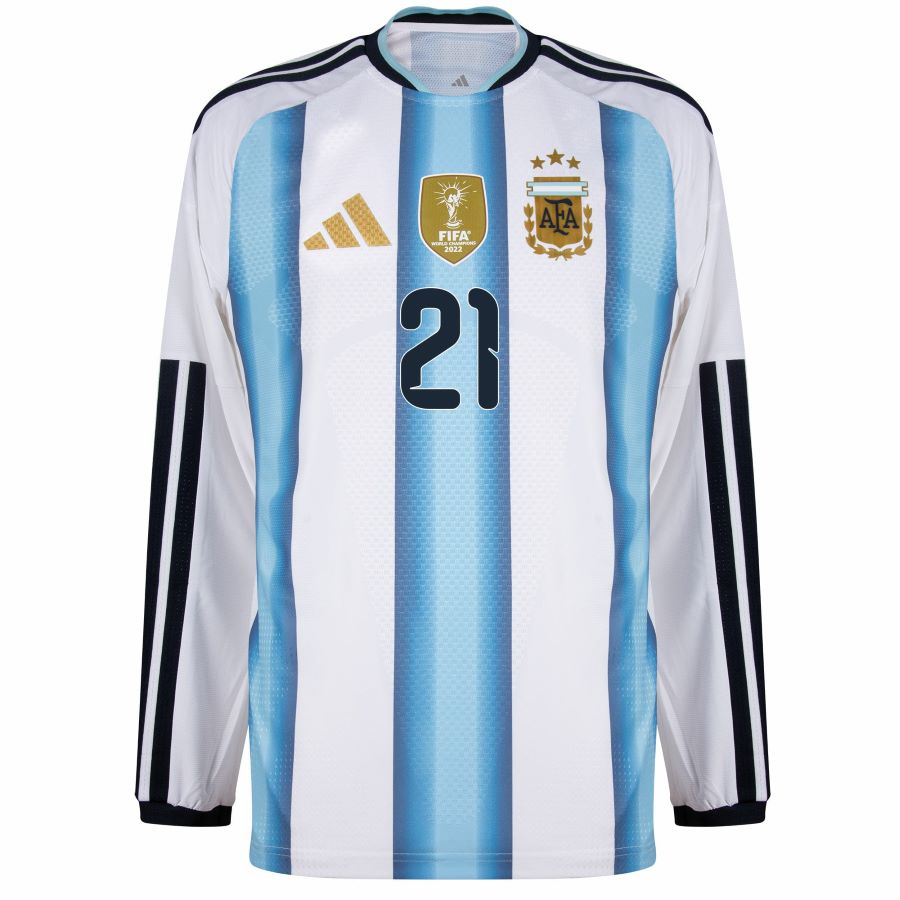 Maillot Argentine Domicile 2026 2027 Manches Longues Mastantuono (2)