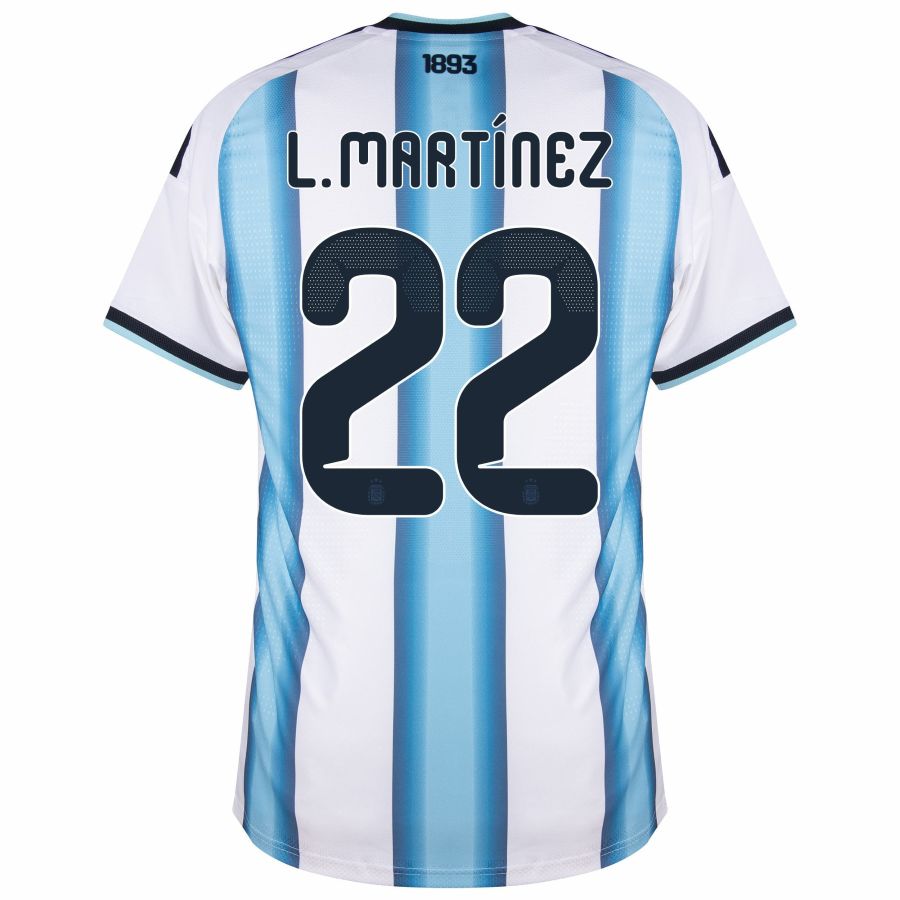 Maillot Argentine Domicile 2026 2027 Martinez (3)