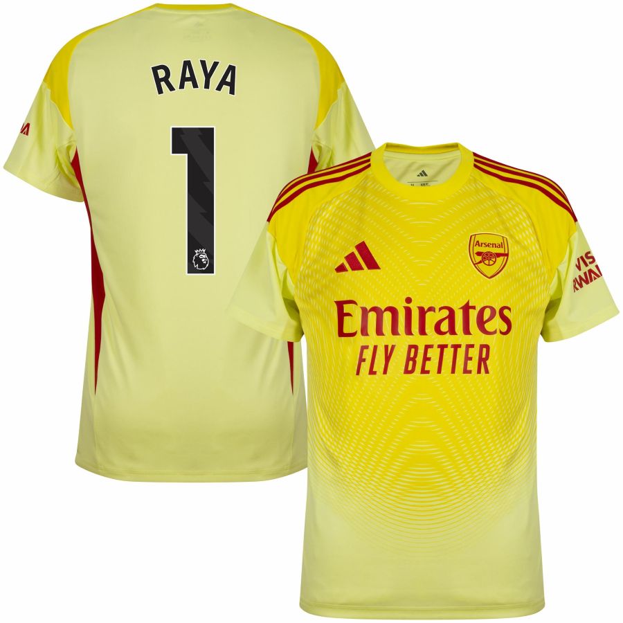 Maillot Arsenal Domicile Gardien 2025 2026 Raya (1)