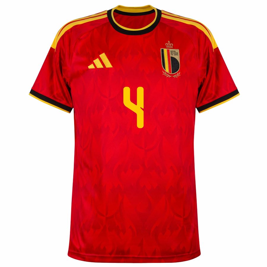 Maillot Belgique Domicile 2026 2027 Kompany (2)