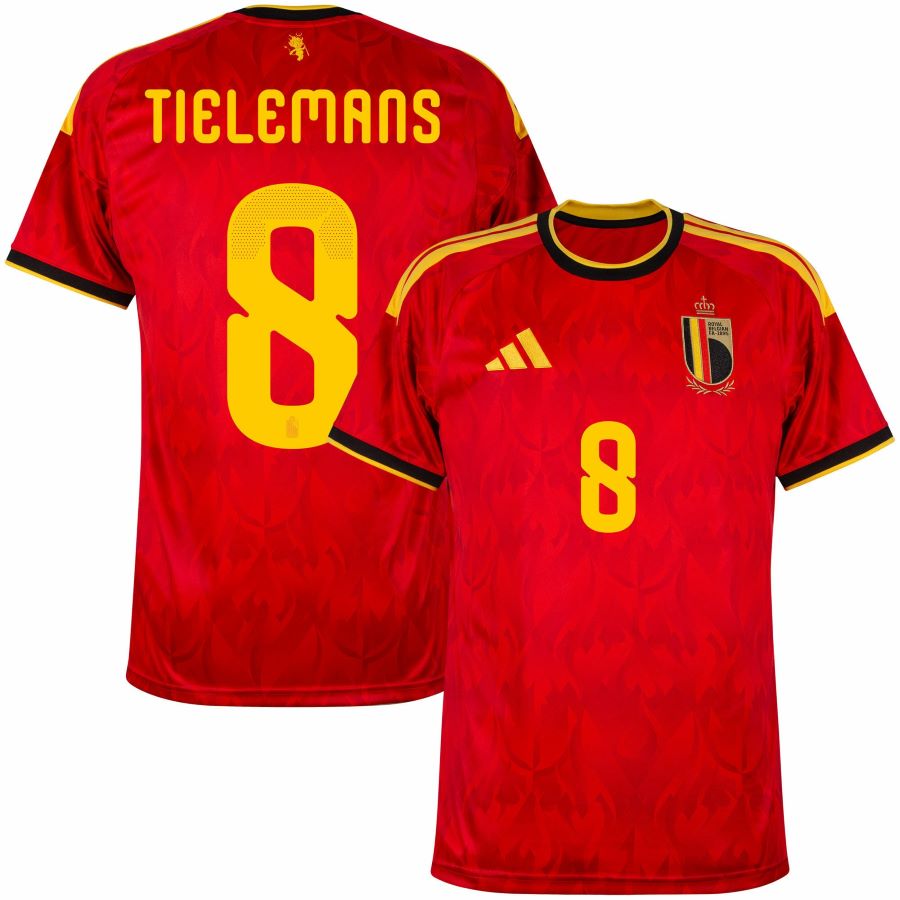 Maillot Belgique Domicile 2026 2027 Tielemans (1)