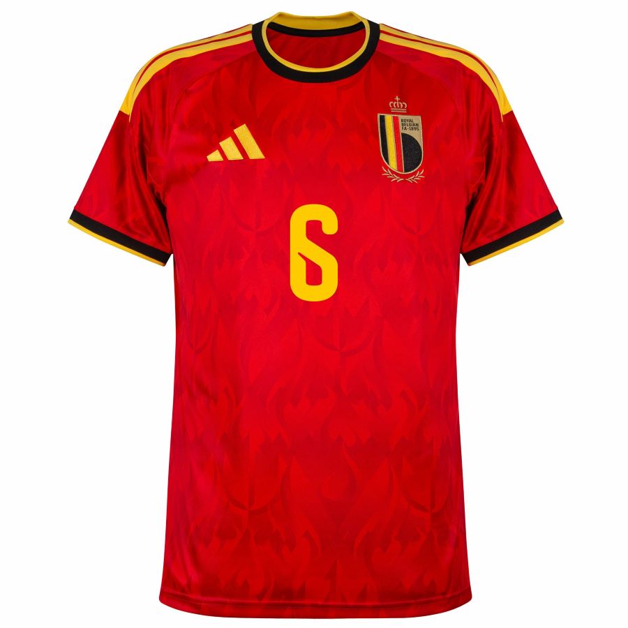 Maillot Belgique Domicile 2026 2027 Witsel (2)