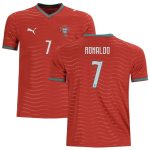 Maillot Enfant Portugal Domicile 2026 2027 Ronaldo (1)