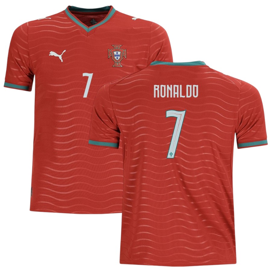 Maillot Enfant Portugal Domicile 2026 2027 Ronaldo (1)