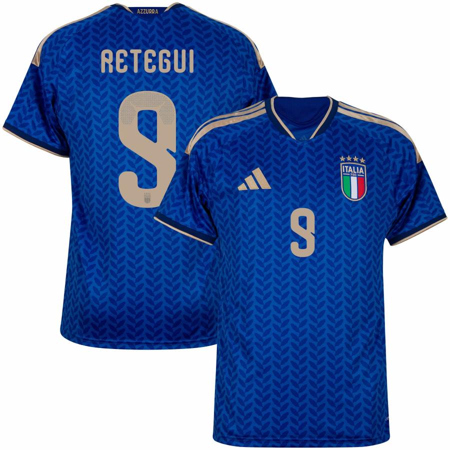 Maillot Italie Domicile 2026 2027 Retegui (1)
