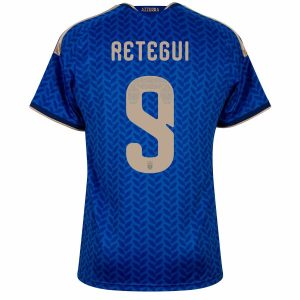 Maillot Italie Domicile 2026 2027 Retegui (2)