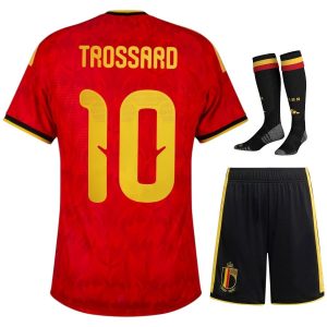 Maillot Kit Enfant Belgique Domicile 2026 2027 Trossard (1)