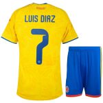Maillot Kit Enfant Colombie Domicile 2026 2027 Luis Diaz