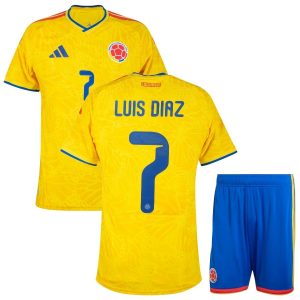 Maglia da bambino Colombia 2026/2027 Home Kit - Luis Diaz