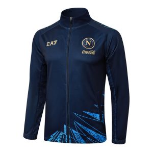 Survetement Naples Veste 2025 2026 Bleu Sombre