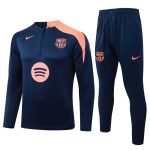 Survetement Barca Training 2025 2026 Bleu Orange