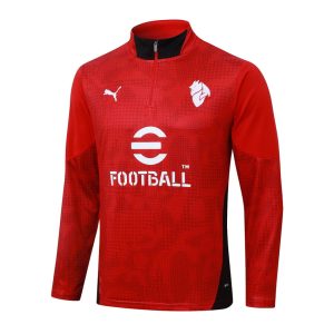 Survetement Milan AC Training 2025 2026 Rouge Clair