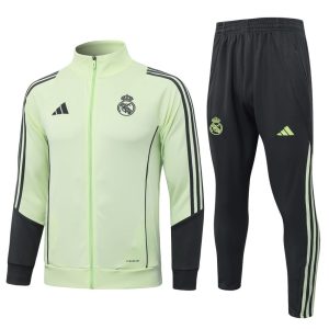 Survetement Real Madrid Veste 2025 2026 Vert Noir
